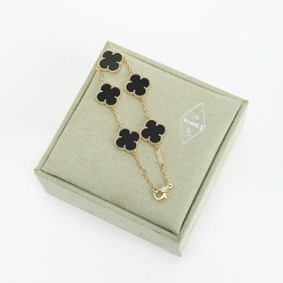 Van Cleef & Arpels Replica Vintage Alhambra Bracelet, 5 Motifs vcara41300