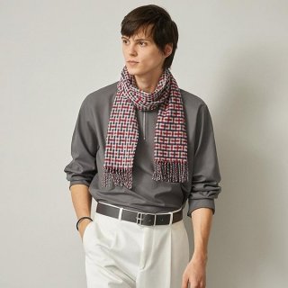 ★Vivid and beautiful colors? [Hermes] Cashmere scarf, grade N★ ers58928