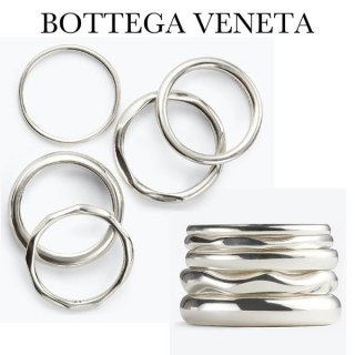 High quality Bottega 5-ring Essential stack ring for stacking 637081V50708117