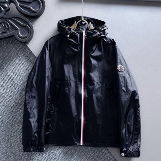 Stylish Moncler logo nylon replica parka jacket moa59479
