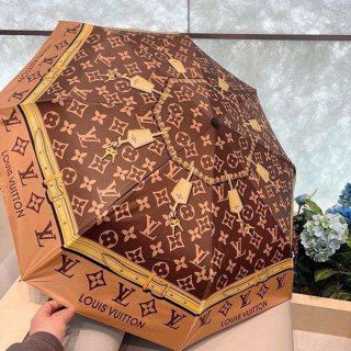 New color☆Rare Louis Vuitton three-fold umbrella replica☆For rain and shine vue99969