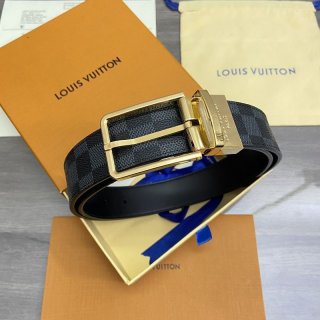 Rare Louis Vuitton Replica Santur Pont Neuf Reversible Belt vun28504