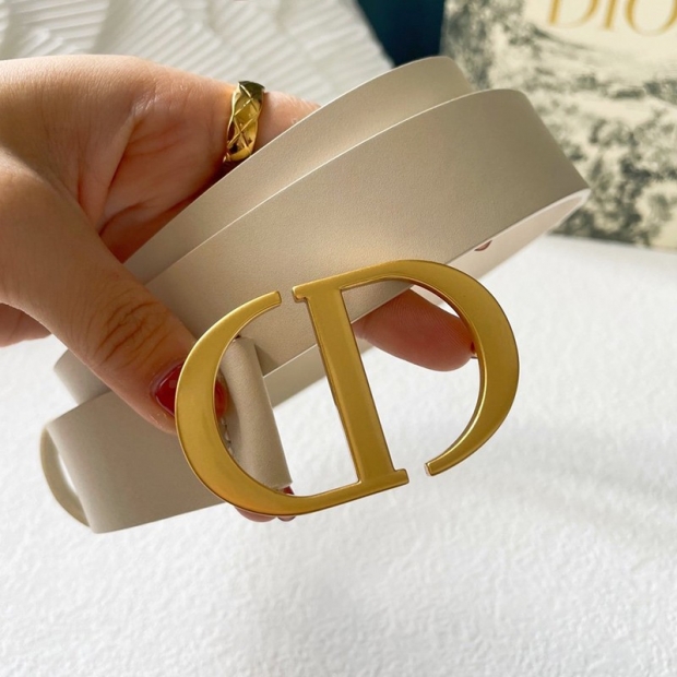 Very popular!! New color Dior belt replica saddle 30mm calfskin deo01384