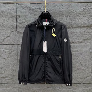 Stylish? Moncler "Joly" Replica Nylon Jacket Black moe59937