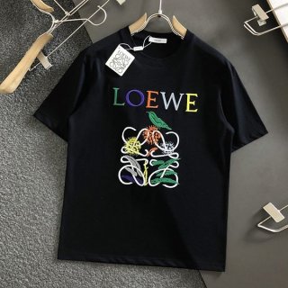 Rare Loewe Anagram Herbarium Short Sleeve T-Shirt Replica 2 Colors loo21315