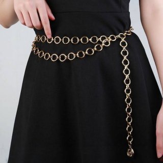 Easy to use Chanel chain belt with delicate design sht96615
