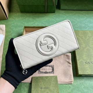 Limited edition! Arrives soon! Replica Gucci Blondie Zip Around Wallet 2 colors guc48554