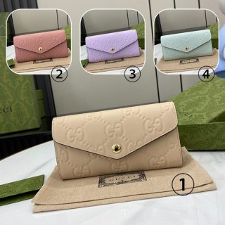 Gucci replica GG Continental Wallet long wallet 4 colors gug33539
