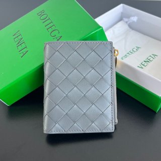 Bottega Veneta Replica Small Intre Bi-fold Zip Wallet boq06360