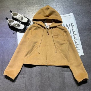 Easy to use Miu Miu replica cotton hoodie myg01119