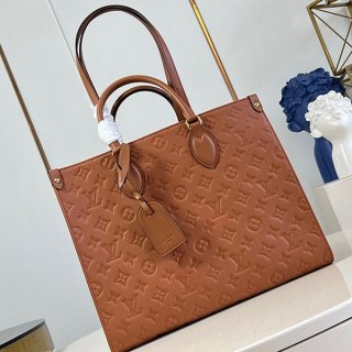For stylish men? Louis Vuitton On the Go MM Tote Bag Replica M12775