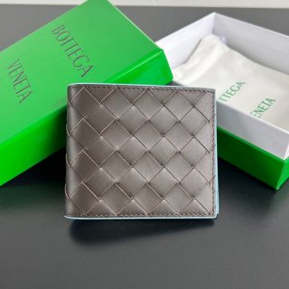 Free shipping Bottega Veneta Intrecciato Bi-fold Wallet Copy ◆ Popular boq81871