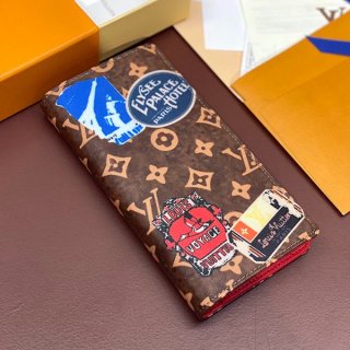 Louis Vuitton★Portefeuille Brazza Monogram Long Wallet Replica vuj02508