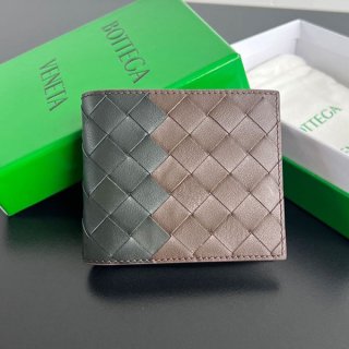Bottega Veneta Black & White Wallet Replica 232798M1