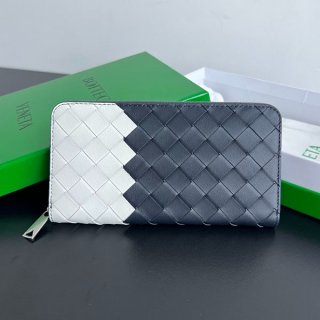 Bottega Veneta Replica Intrecciato Zip Around Wallet bof18052