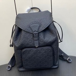 Cheap Louis Vuitton Montsouris Backpack Replica Black Monogram M23127 with Tracking