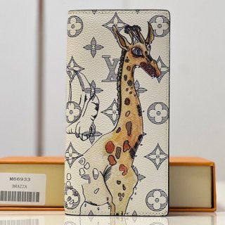 Love at first sight? Louis Vuitton Giraffe Monogram Long Wallet Replica M66933