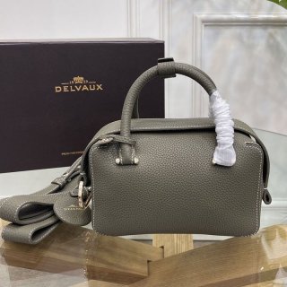 Very popular DELVAUX replica Cool Box Mini soft grain leather handbag Dee10502