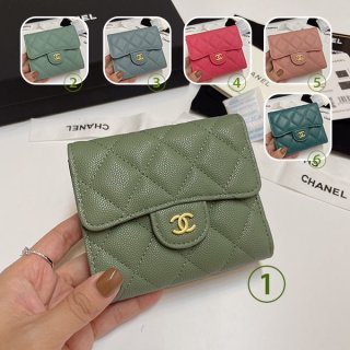 Chanel Replica Classic Flap Wallet Tri-fold Wallet 6 Colors shh78901