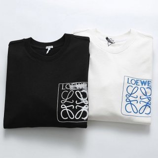 Very popular!! New color Loewe replica Anagram embroidery sweatshirt loe16128