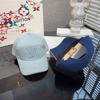 Louis Vuitton denim cap replica vuo84879