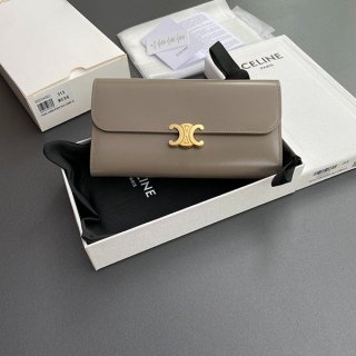 Celine Large Wallet Triomphe Long Wallet Replica Cen79251