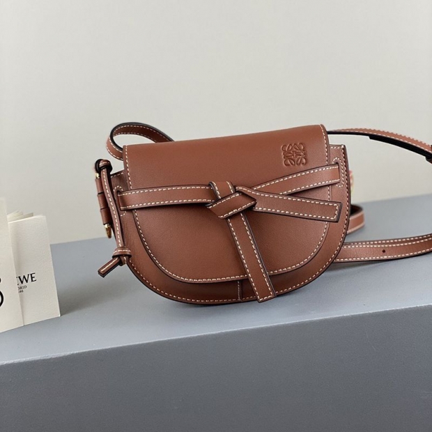 Classic Loewe Gate Replica Bumbag Large Suede & Calfskin loj17865