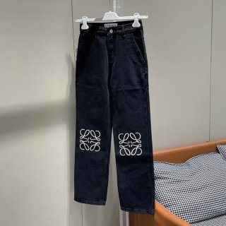 Nice Loewe Denim Anagram Baggy Jeans Parody S359Y11X43