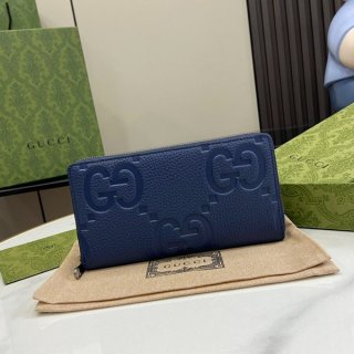 Gucci Replica Jumbo GG Zip Around Wallet Long Wallet 739484