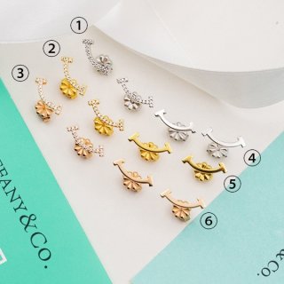 Fast delivery from Japan ☆ Tiffany T Smile Earrings Replica Luxury 6 Colors Tib83746