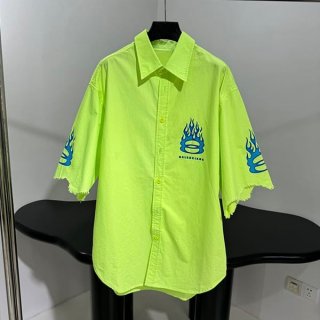 No. 1 in total sales! Balenciaga Cotton Bowling Shirt Replica bae32778