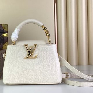 Recommended Louis Vuitton Replica Capucines MINI Bag M24684 made from Taurillon Leather