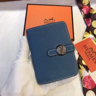 Hermes Dogon card holder copy calfskin he19042