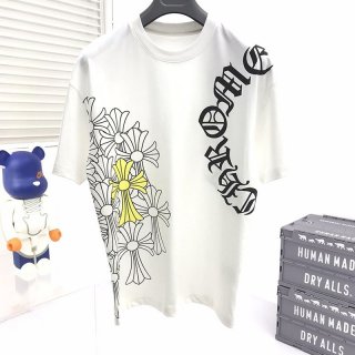 ☆Super popular☆High quality???Chrome Hearts Cross T-shirt Cheap Kuj87157