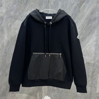 New and hard to find Moncler hoodie replica with logo on sleeves mop48905