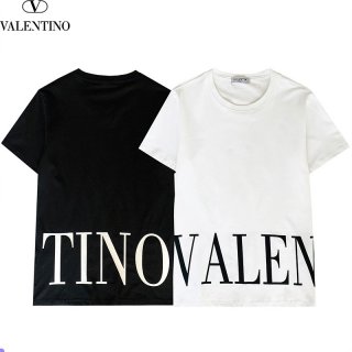 Valentino T-shirt copy VLTN cotton logo Vug98960 tax included