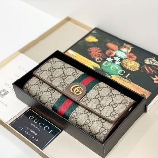 Hard to find Gucci Ophidia GG Continental Wallet gua18681