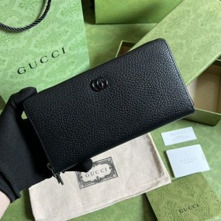 No. 1 in total sales! Gucci Double G Zip Around Wallet Replica Fake guj08550