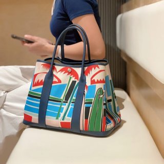 Very popular! Hermes Garden Party Replica Pocket PM 2WAY Bag erc40257