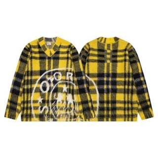 Eye-catching color Dior Union Mohair Wool Sweater Replica 244S25AM401_X2830