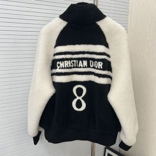 Dior tops loved by many celebrities, cardigan, fleece, hood, CD logo, fake den15491