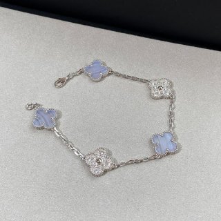 Van Cleef & Arpels Vintage Alhambra Bracelet Replica, 5 Motifs vaf46445