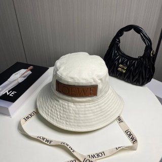 Loewe Replica Canvas Fisherman Hat Logo los60389