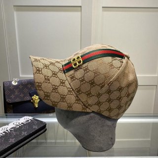 Hard to find Gucci Balenciaga cap replica, a popular collaboration! baw10688