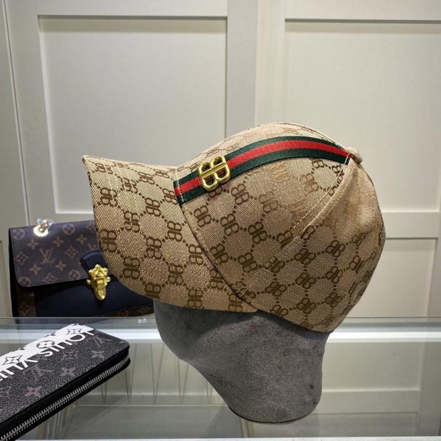 Hard to find Gucci Balenciaga cap replica, a popular collaboration! baw10688