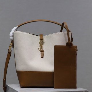 Saint Laurent LE 37 Canvas Leather 2way Sab03681