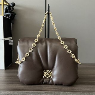 Rare Loewe Goya Puffe Nappa Lambskin Shoulder Bag Replica loo11667