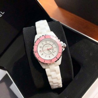 Chanel J12 Replica Soft Pink 33MM H4467