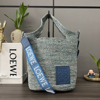 Ultra-limited? Loewe Paula's Slit Raffia Bag Replica Basket 10113