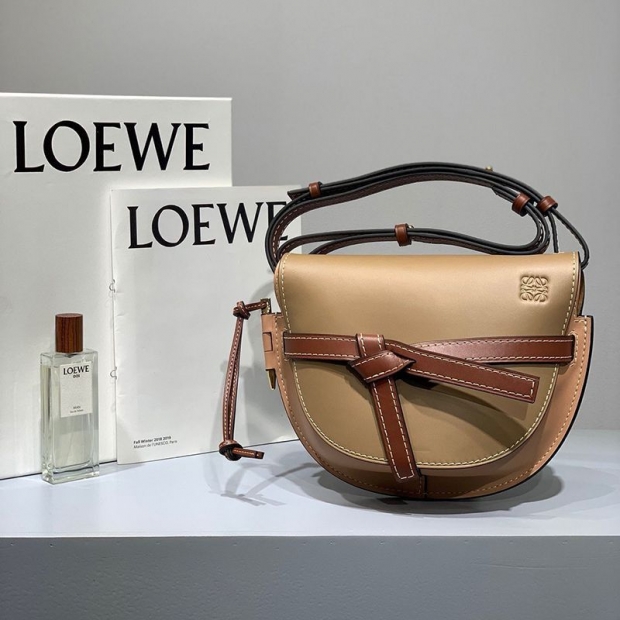 New for Spring: Loewe Gate Replica Bum Bag Large Suede & Calfskin loy19447